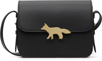 Maison Kitsuné Black Edie Large Bag