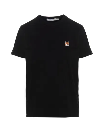 Maison Kitsuné Black Fox Head Patch T-shirt