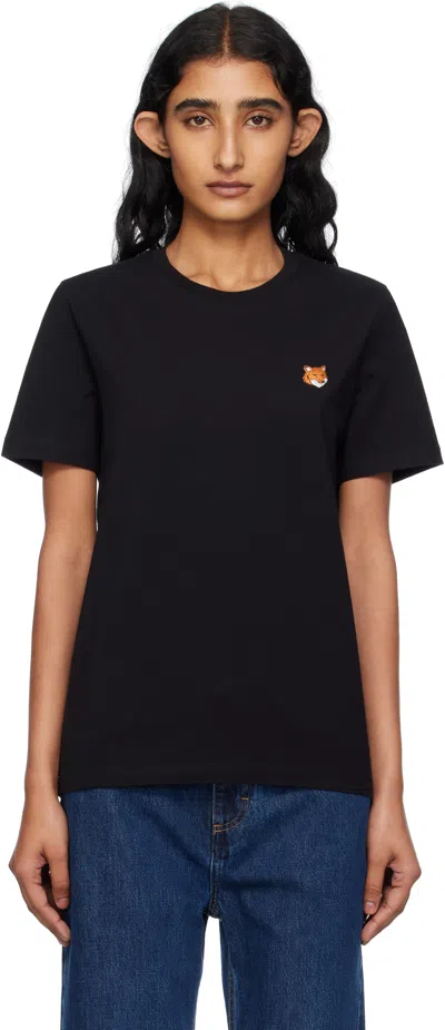 Maison Kitsuné Black Fox Head T-shirt