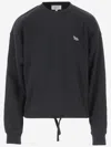 Maison Kitsuné Cotton Sweatshirt With Baby Fox Logo