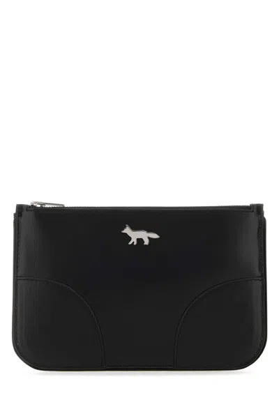 Maison Kitsuné Maison Kitsune Wallets In Black