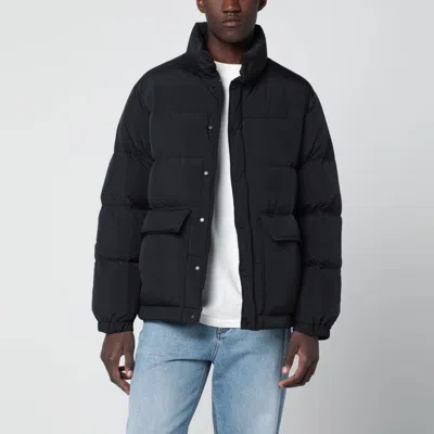 Maison Kitsuné Black Nylon Down Jacket