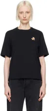 Maison Kitsuné Black Speedy Fox Patch Comfort T-shirt