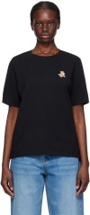 Maison Kitsuné T-shirt With Logo In P199 Black