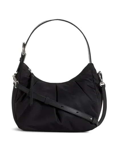 Maison Kitsuné Bloom Shoulder Bag In Black