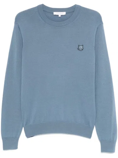 MAISON KITSUNÉ MAISON KITSUNE' BOLD FOX HEAD WOOL JUMPER