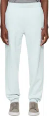 Maison Kitsuné Blue Fox Head Patch Regular Sweatpants In 0072 Cirrus Blue