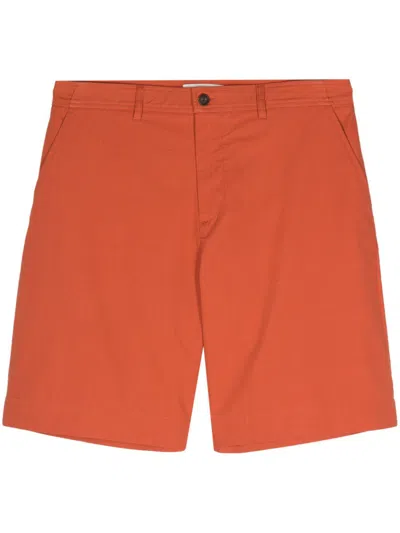 MAISON KITSUNÉ BOARD COTTON BERMUDA SHORTS