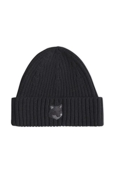 MAISON KITSUNÉ BOLD FOX HEAD BEANIE