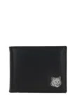 MAISON KITSUNÉ MAISON KITSUNÉ BOLD FOX HEAD BIFOLD WALLET