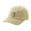 Maison Kitsuné Bold Fox Head Cap In Neutral
