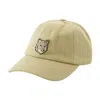 Maison Kitsuné Bold Fox Head Cap In Neutral