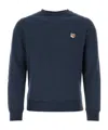 Maison Kitsuné Fox Logo-patch Sweatshirt In Black