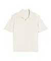 Maison Kitsuné Bold Fox Head Embroidered Knitted Polo
