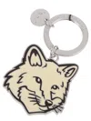 Maison Kitsuné Bold Fox Head Keyring In Multi