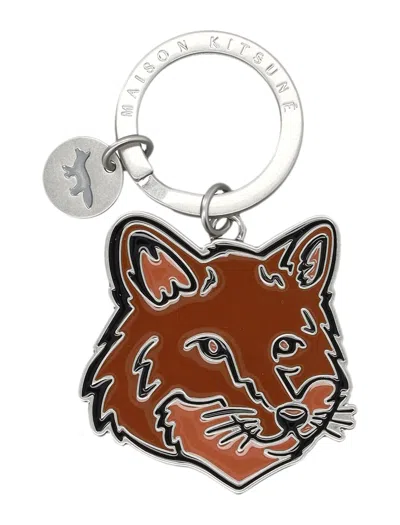 MAISON KITSUNÉ BOLD FOX HEAD METAL KEYRING