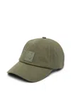 Maison Kitsuné Bold Fox Head-patch Baseball Cap In Green