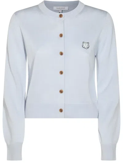MAISON KITSUNÉ BOLD FOX HEAD-PATCH CARDIGAN