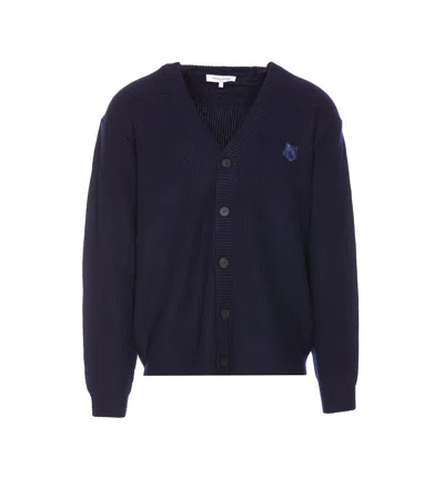 MAISON KITSUNÉ BOLD FOX HEAD PATCH CARDIGAN