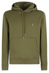 Maison Kitsuné Man Sweatshirt Military Green Size L Cotton In Black