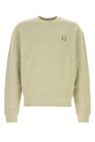 Maison Kitsuné Bold Fox Head Patch Comfort Hoodie-xl Nd Maison Kitsune Male In Ash Tree