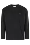 Maison Kitsuné Black Bold Fox Head Patch Oversized Sweatshirt In Black