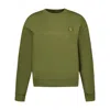 Maison Kitsuné Chillax Fox Patch Regular T-shirt In Green