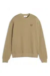 Maison Kitsuné Sweatshirt In Green