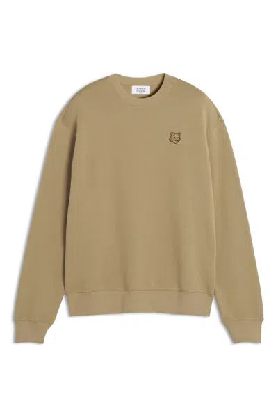 Maison Kitsuné Sweatshirt In Green