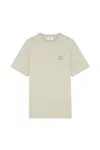 Maison Kitsuné Bold Fox Head Patch Comfort Tee Shirt In Ash Tree