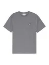 Maison Kitsuné Gray Bold Fox Head Patch Comfort T-shirt In Grey