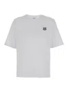 Maison Kitsuné Bold Fox Head Patch Comfort T-shirt In White