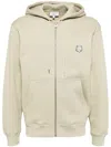 Maison Kitsuné Bold Fox Head Comfort Hooded Jacket In P129 Ash Tree