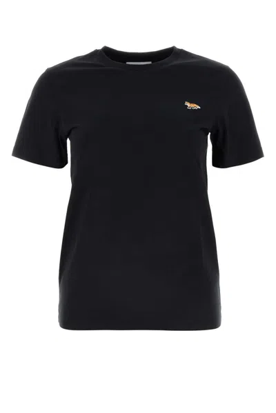 Maison Kitsuné T-shirt-s Nd Maison Kitsune Female In Black