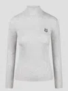 Maison Kitsuné Fox Head Turtle-neck Jumper