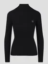 Maison Kitsuné Maison Kitsune Bold Fox Head Turtleneck Sweater