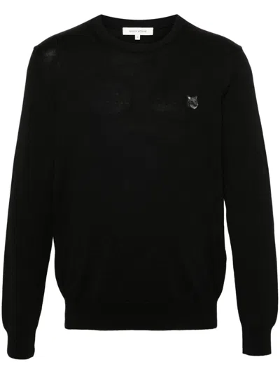 MAISON KITSUNÉ MAISON KITSUNÉ BOLD FOX HEAD PATCH REGULAR JUMPER