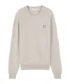 Maison Kitsuné Bold Fox Head Patch Regular Jumper In White