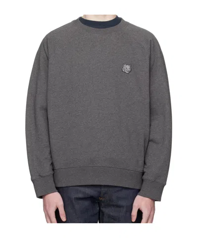 MAISON KITSUNÉ BOLD FOX HEAD PATCH SWEATSHIRT