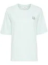 Maison Kitsuné Green Bold Fox Head Patch Comfort T-shirt In Green