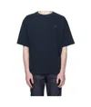 Maison Kitsuné Navy Bold Fox Head Patch Oversized T-shirt In Multi