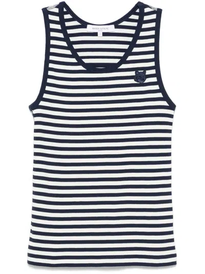MAISON KITSUNÉ BOLD FOX HEAD-PATCH TANK TOP