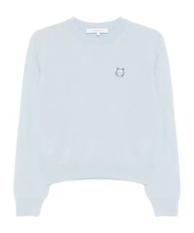 MAISON KITSUNÉ MAISON KITSUNÉ BOLD FOX HEAD PATCH REGULAR JUMPER
