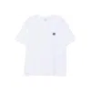 Maison Kitsuné T-shirt In Cotone Bianco Con Logo Maison Kitsune In White