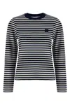 Maison Kitsuné Bold Fox Head Sweaters And Cardigans Blue