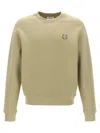 Maison Kitsuné Bold Fox Head Patch Crewneck Sweatshirt