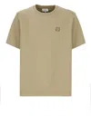 Maison Kitsuné Green Bold Fox Head T-shirt In P357 Canvas