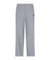 Shop Maison Kitsuné Bold Fox Head Track Pants In Gray