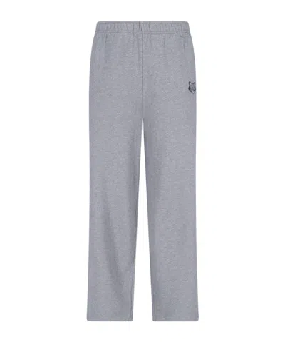 MAISON KITSUNÉ MAISON KITSUNÉ BOLD FOX HEAD PATCH RELAXED JOGGER PANTS