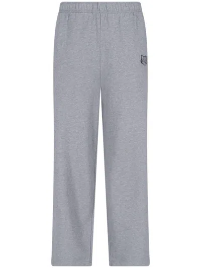 MAISON KITSUNÉ BOLD FOX HEAD TRACK PANTS